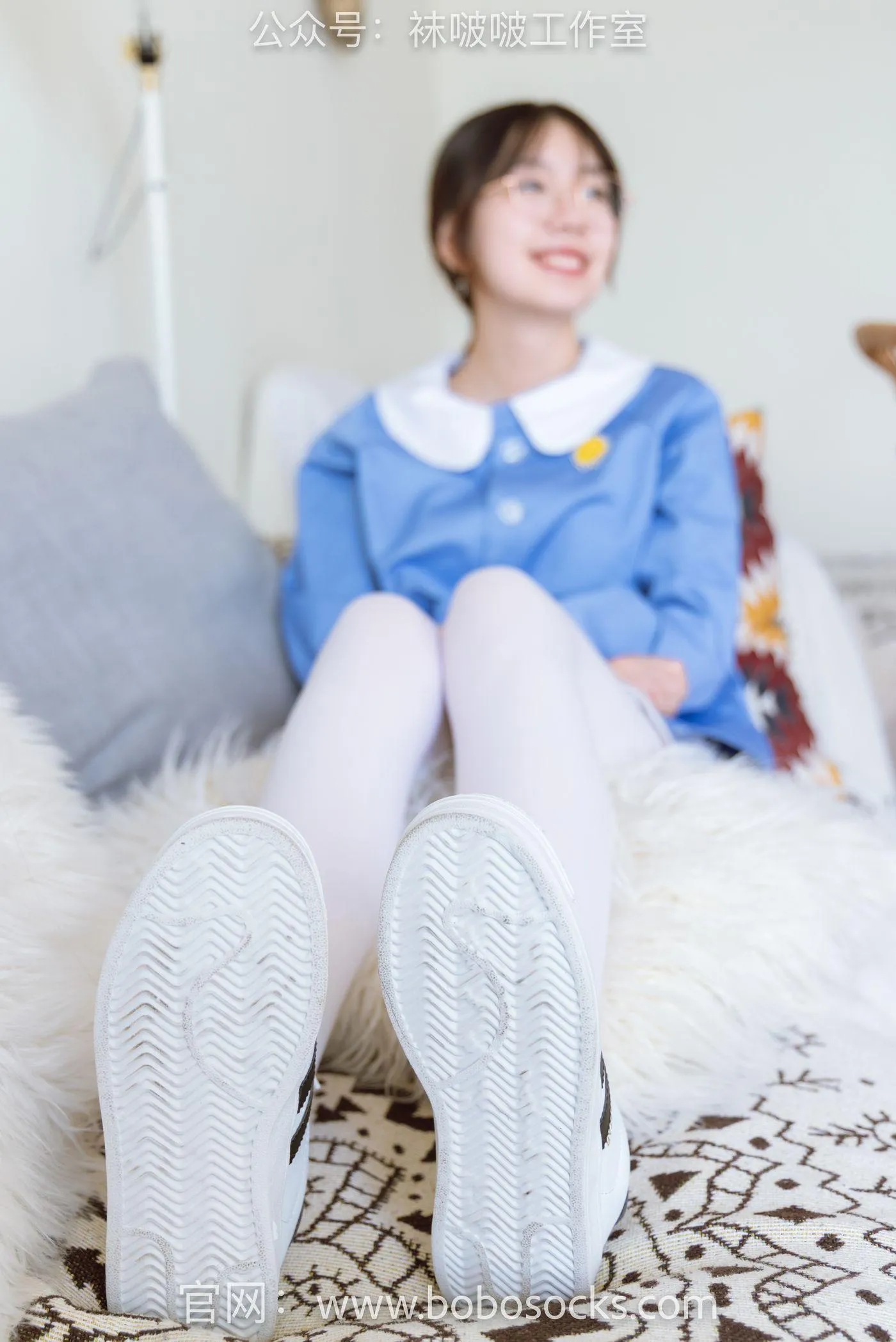 [BoBoSocks袜啵啵]NO.093 小甜豆-贝壳头、厚白丝 [132P]插图7